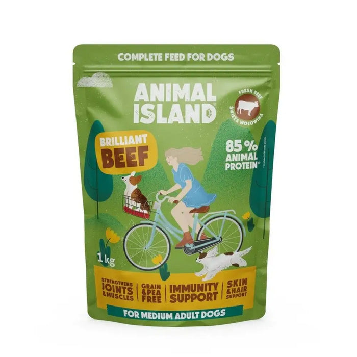 Fodder ANIMAL ISLAND Beef Chicken 1 kg - Хранене на домашни любимци<<<Домашни Животни<<<Дом Градина<<<BigBuy&&&Dry