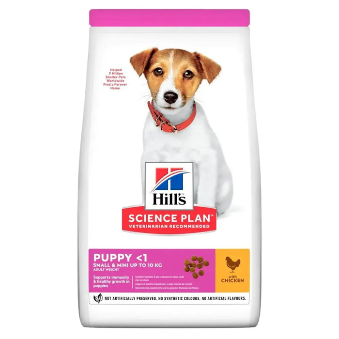 Fodder Hill’s HILL S Science Plan Puppy Small & Mini Kid/Junior Chicken Turkey 3 Kg - Хранене на домашни