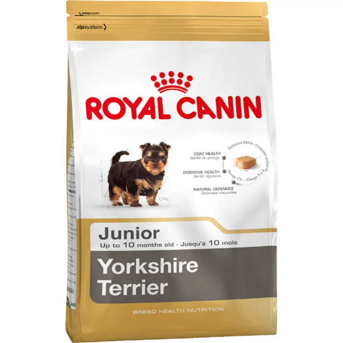 Fodder Royal Canin Yorkshire Terrier Junior Kid/Junior Chicken Meat Rice Birds 1,5 Kg - Хранене на домашни