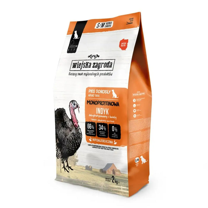 Fodder WIEJSKA ZAGRODA Monoprotein Turkey Turkey 2 Kg - Хранене на домашни любимци<<<Домашни Животни<<<Дом