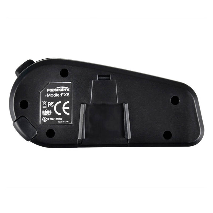 Fodsports FX6 motorcycle intercom two-pack (black) - Intercoms<<<Audio<<<InnproXML