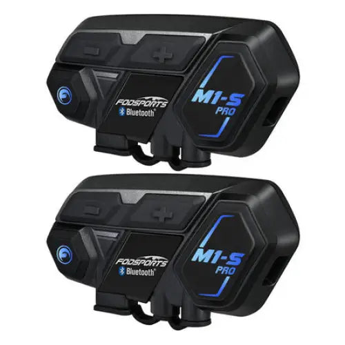 Fodsports M1-S Pro motorcycle intercom two-pack (black) - Intercoms<<<Audio<<<InnproXML