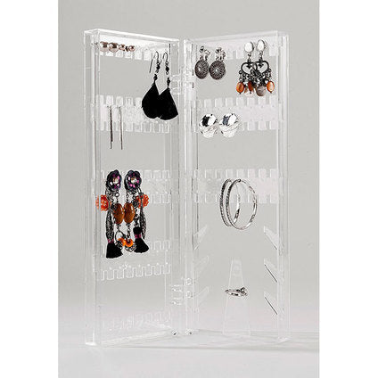 FOLDABLE JEWELRY ORGANIZER 21.2X2X28.3CM COMPACTOR - Продукти за съхранение и организация на дрехи<<<Домашни