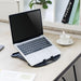 Foldable lightweight laptop stand ACT AC8150 7 positions Black - Охлаждащи поставки за лаптопи<<<Лаптопи таблети и