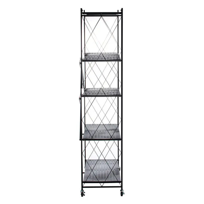 FOLDABLE METAL RACK KTN VTFS505BK 71X34X157 - Стелажи<<<Стелажи<<<Мебели и