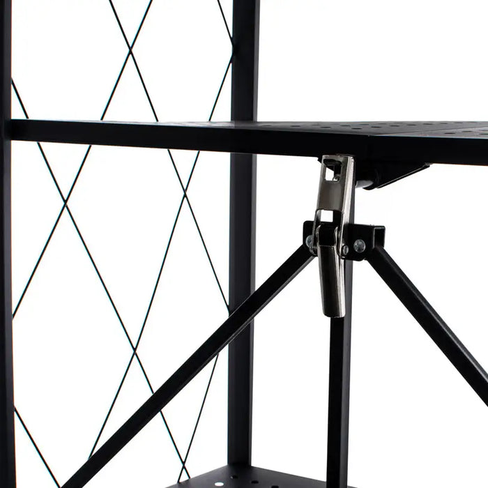 FOLDABLE METAL RACK KTN VTFS505BK 71X34X157 - Стелажи<<<Стелажи<<<Мебели и