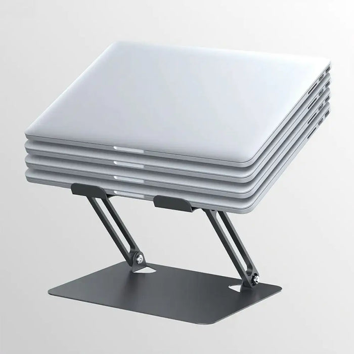 Folding and Adjustable Laptop Stand Media Tech MT2661 Silicone Aluminium Carbon steel - Монтиране на