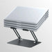 Folding and Adjustable Laptop Stand Media Tech MT2661 Silicone Aluminium Carbon steel - Монтиране на