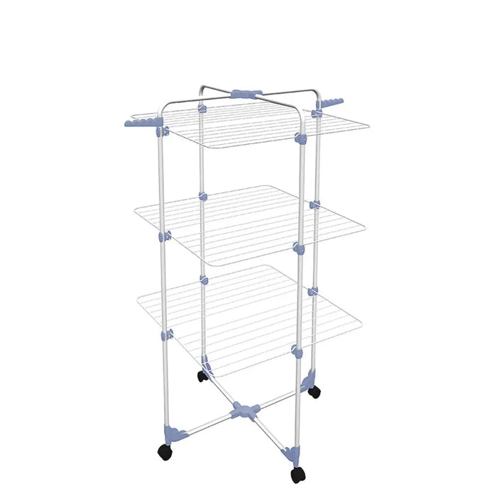 Folding Clothes Dryer with Wheels Gimi 153580 Modular 3 Silver Steel (30 m) - Почистване Прахосмукачки И Гладене<<<Дом