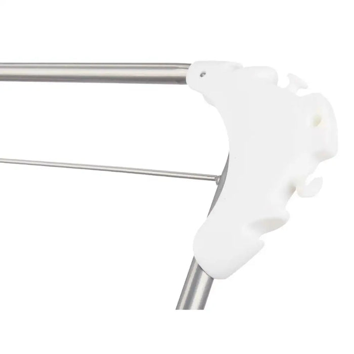 Folding clothes line Kipit White Silver polypropylene Iron 47 x 41 x 136 cm 49 x 6,5 x 47 cm Vertical (5 Units)
