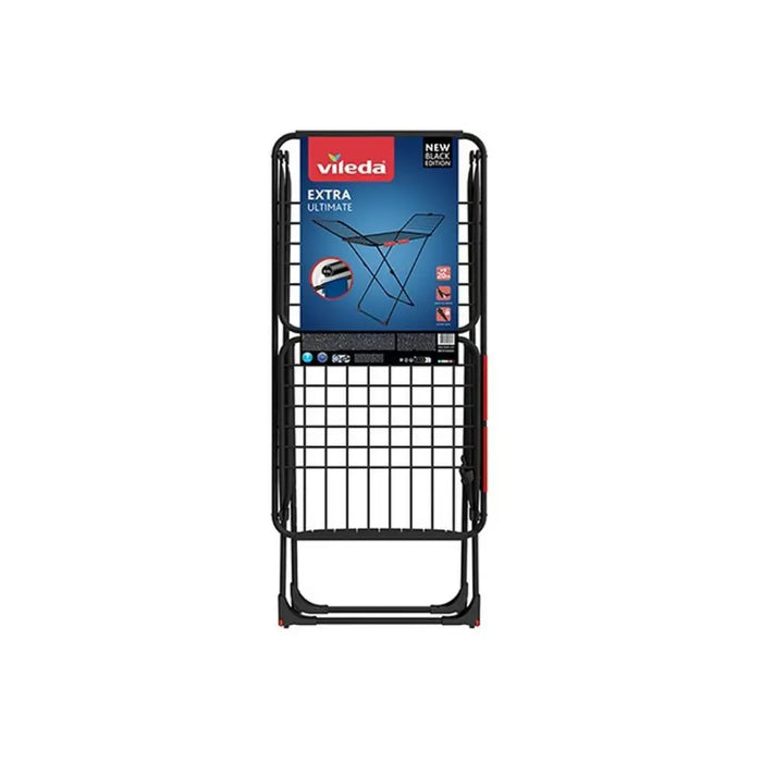 Folding clothes line Vileda Extra Black 174090 174 x 56 x 116 cm - Почистване Прахосмукачки И Гладене<<<Дом
