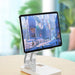 Folding phone stand for tablet (K15) - white - Cell phone holders<<<HurtelXML