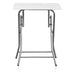 FOLDING TABLE PARIS 60X60X75 CM. WITH WHITE TOP - Маси<<<Кухненски мебели<<<Кухня<<<Praktiker&&&Маси<<<Мебели и