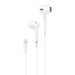 Foneng T28 Wired Earphones Lightning with remote Control (White) - Wired<<<Headphones<<<Audio<<<InnproXML
