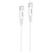Foneng X106 60W USB-C to USB-C cable 1.2m (white) - USB-C to USB-C<<<USB cables<<<GSM Accessories<<<InnproXML