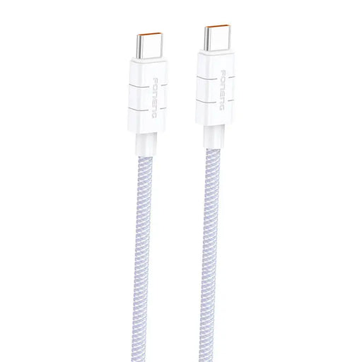 Foneng XS02 60W USB-C to USB-C cable 1.2m (purple) - USB-C to USB-C<<<USB cables<<<GSM Accessories<<<InnproXML
