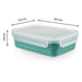 FOOD BOX 0.8 L N1012710 TEFAL MASTERSEAL - Кутии за храна и купи<<<Домашни потреби<<<Кухня<<<Praktiker