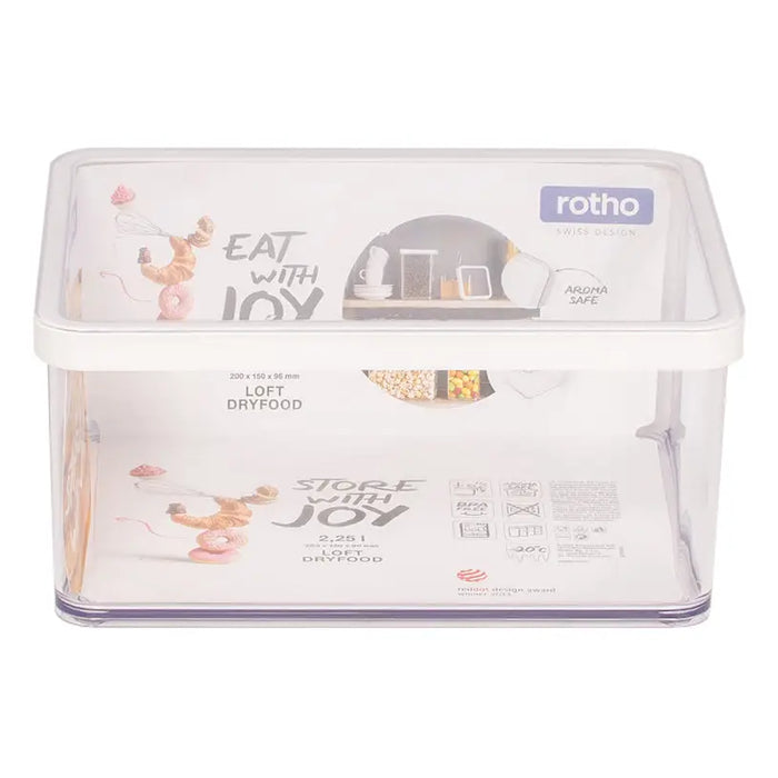 FOOD BOX 2.25 L LOFT ROTHO - Кутии за храна и купи<<<Домашни потреби<<<Кухня<<<Praktiker&&&Хранене на домашни