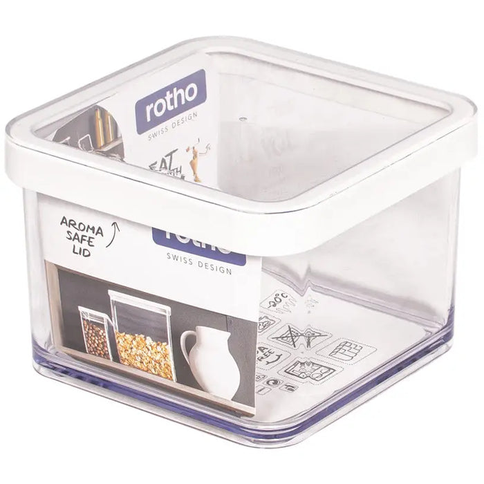 FOOD BOX SQUARE 0.5 L LOFT ROTHO - Кутии за храна и купи<<<Домашни потреби<<<Кухня<<<Praktiker&&&Хранене на домашни