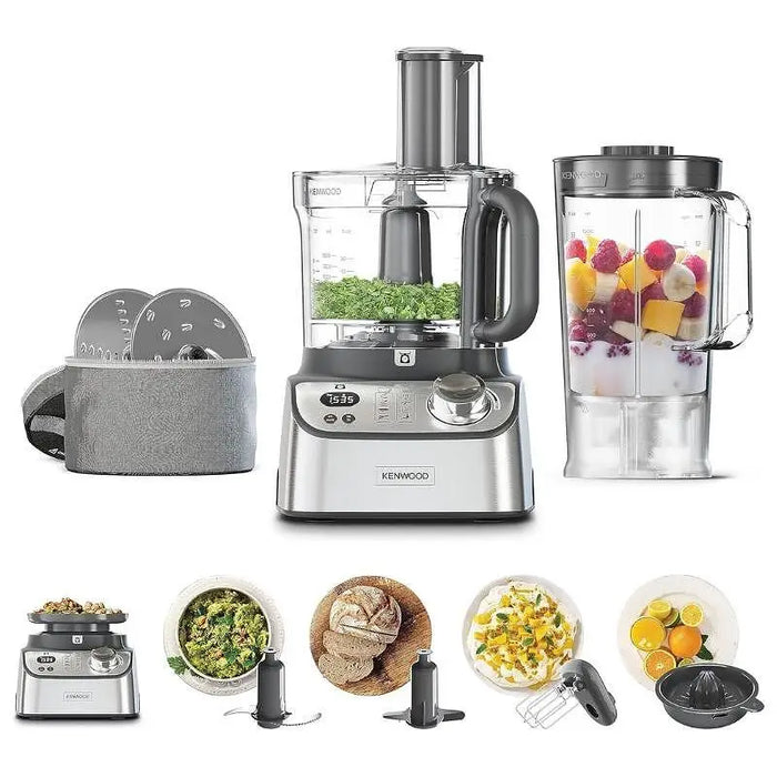 Food processor Kenwood FDM71.450SS 1000 W 3.0 L/1.5 L - Кухненски роботи<<<За кухнята<<<Малки електроуреди за