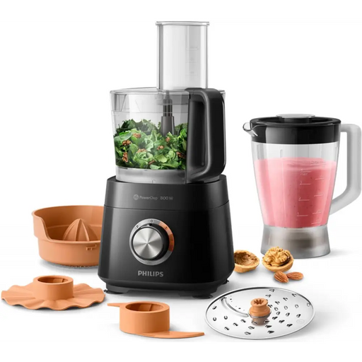 Food processor Philips HR7510/10 - Кухненски роботи<<<За Кухнята<<<Малки електроуреди<<<TechMart&&&Кухненски