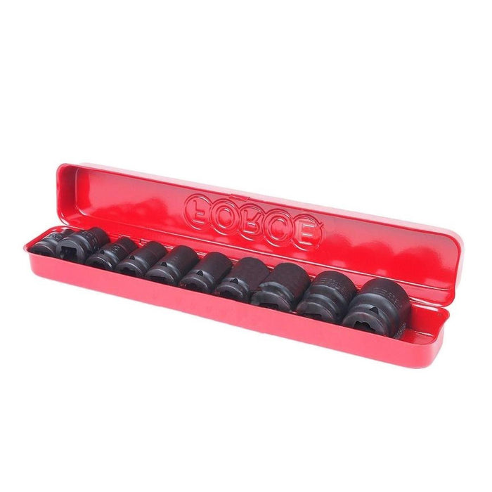 IMPACT SOCKET SET 1/2 10H FORCE