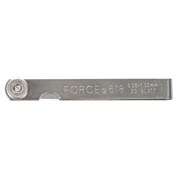 AIR GAUGE 0.05-1MM 20 PIECES FORCE JN66166