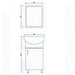FORMA VITA OPAL 3 BATHROOM FURNITURE SET - Мебели<<<Мебели и огледала за баня<<<Баня<<<Praktiker&&&Мебели за