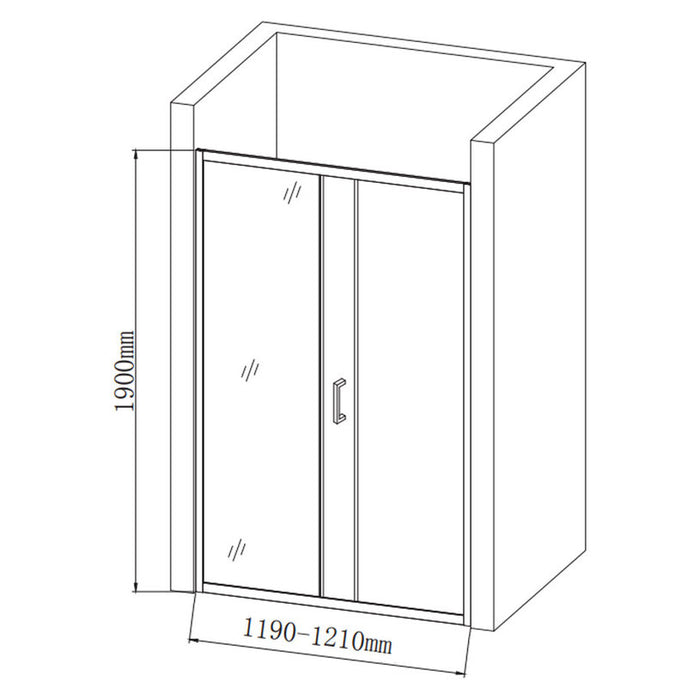 PARTITION SCREEN 120X190 FORMA VITA SD-001C