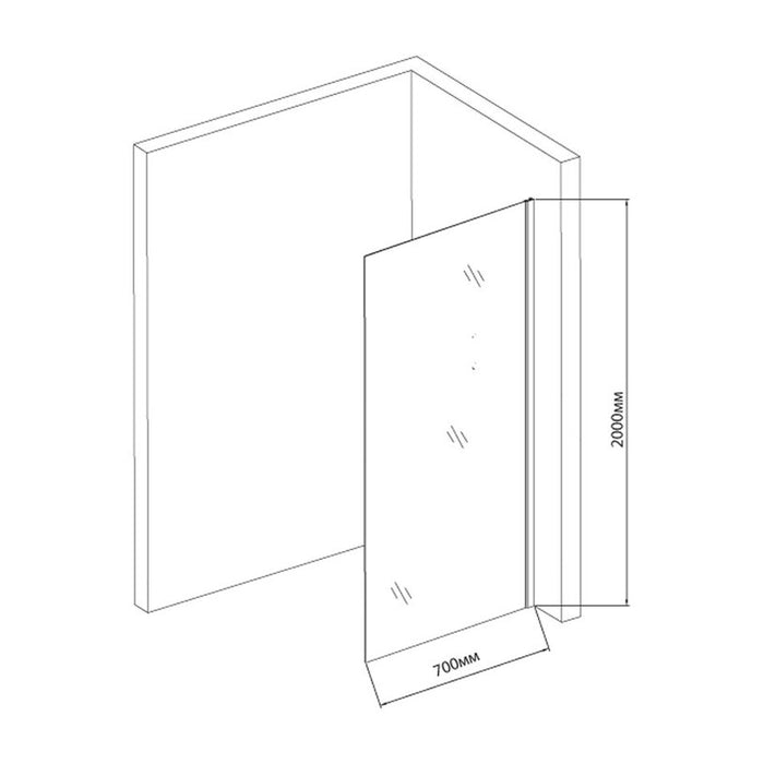 MOVABLE SCREEN 70X200 FORMA VITA SW-J02-1M