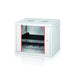 Formrack 19’’ Wall Mounted rack 12U 555/450mm removable locking sides height: 593mm loading capacity: 100kg. tempered