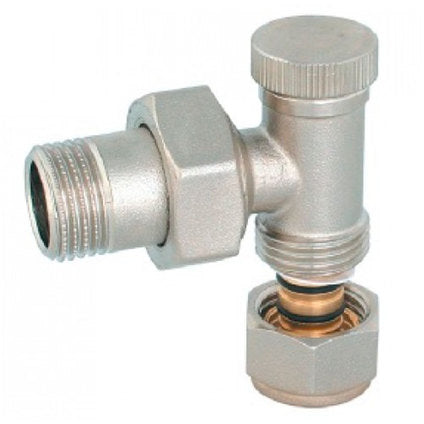 RADIATOR VALVE SECRET CORNER WITH ADAPTER F16 FORNARA