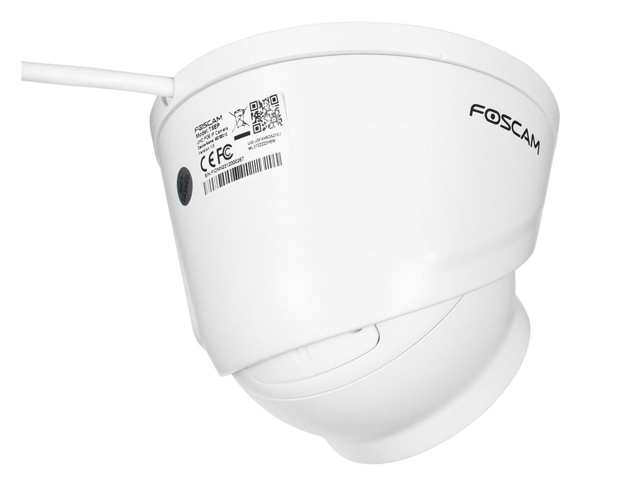 FOSCAM T8EP 8MP POE IP Camera White