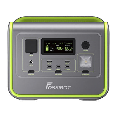FOSSIBOT F800 800W Charging Station (Green)