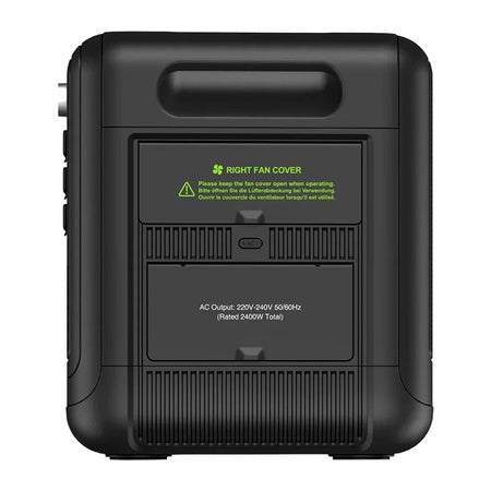 FOSSIBOT F2400 2400W Charging Station (Black)