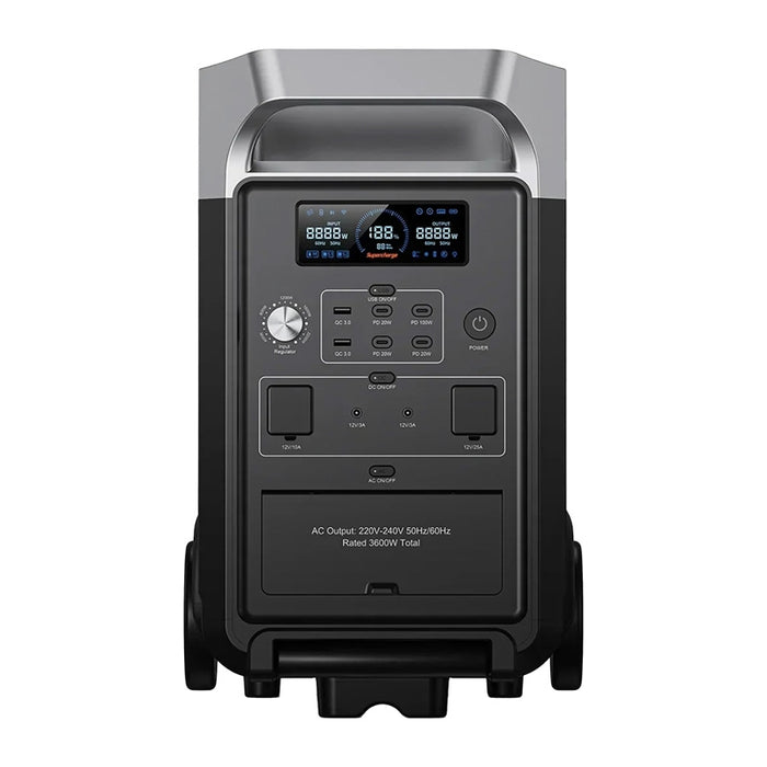 FOSSIBOT F3600 Pro 3600W Charging Station (Black)