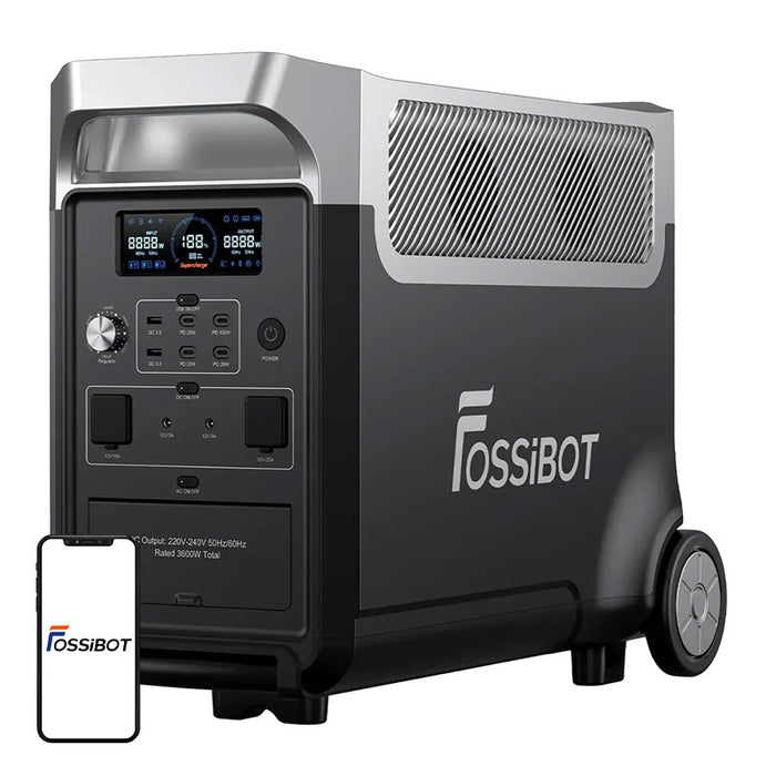 FOSSIBOT F3600 Pro 3600W Charging Station (Black)