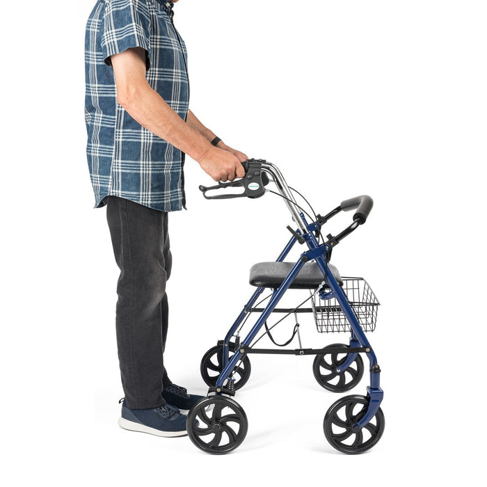 Four-wheel rehabilitation stand Steel TGR-R RS 880 TIMAGO - Rehabilitation walkersWIB-CRE<<<Strollers