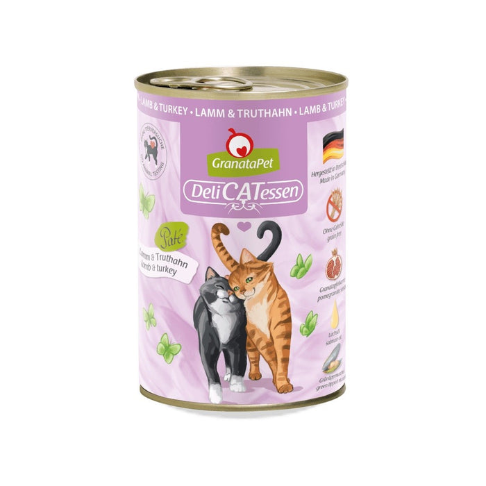 GRANATAPET DeliCATessen Lamb and turkey - wet cat food - 400g