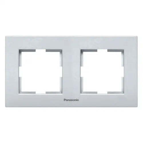 FRAME DOUBLE HORIZONTAL PANASONIC - Ключове и контакти<<<Електроматериали<<<Praktiker&&&Ключове и