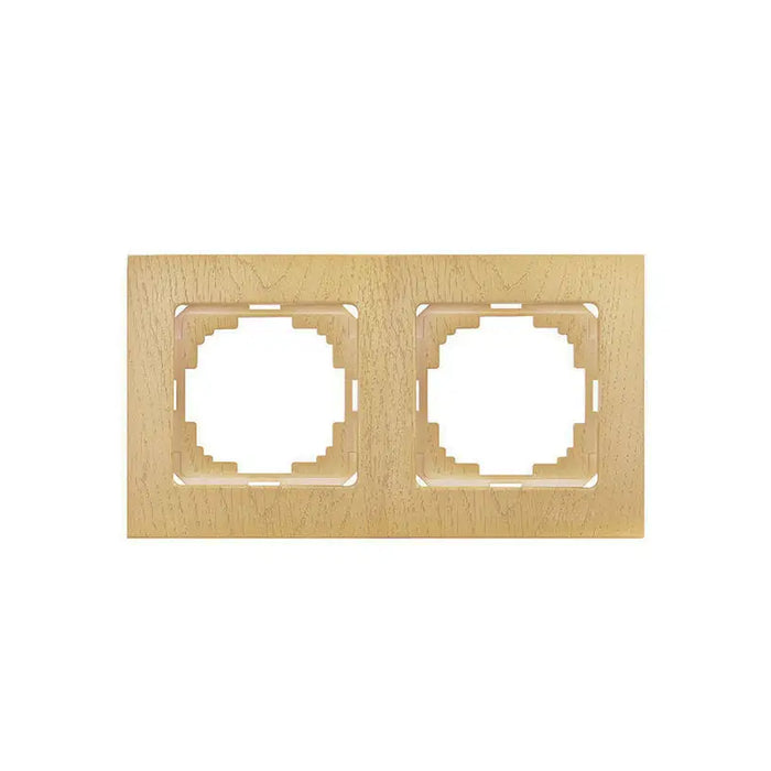 FRAME DOUBLE MAPLE NILSON ALEGRA - Ключове и контакти<<<Електроматериали<<<Praktiker&&&Ключове и