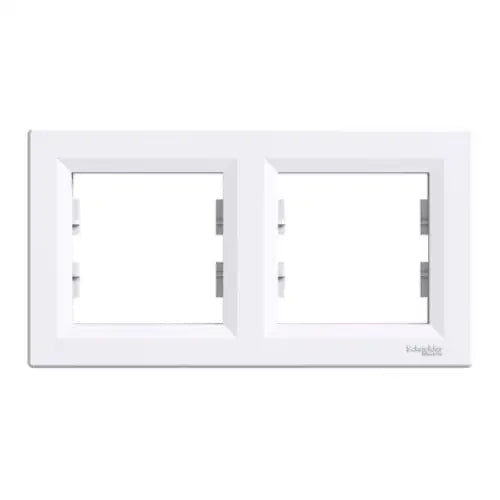 FRAME DOUBLE SCHNEIDER Asfora - Ключове и контакти<<<Електроматериали<<<Praktiker&&&Ключове и