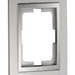 FRAME FOR DOUBLE CONTACT SILVER MONO DESPINA - Ключове и контакти<<<Електроматериали<<<Praktiker&&&Ключове и