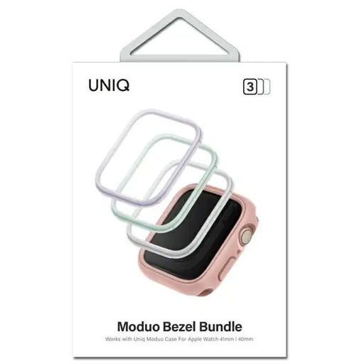 Frame for Uniq Moduo 3in1 case for Apple Watch 4/5/6/7/8/SE/SE2 40/41mm - sage lilac white - Cell phone cases
