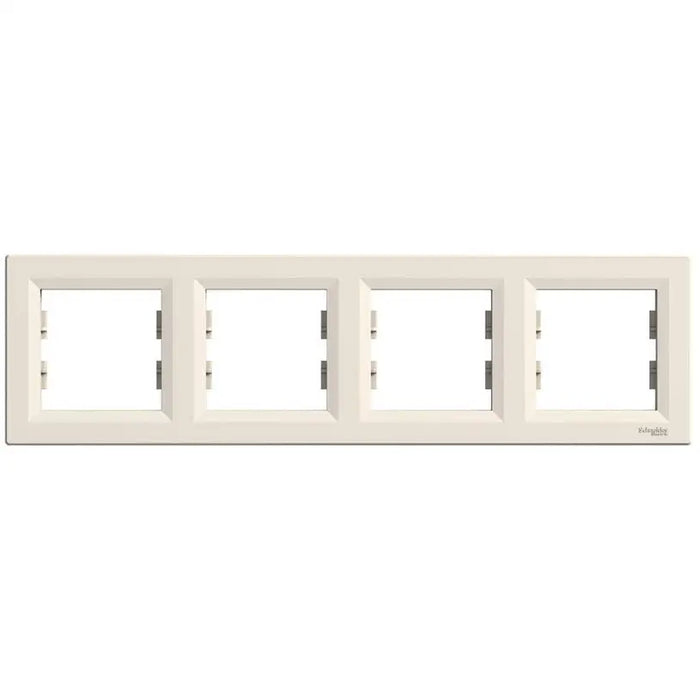 FRAME QUAD SCHNEIDER ASFORA - Ключове и контакти<<<Електроматериали<<<Praktiker&&&Ключове и