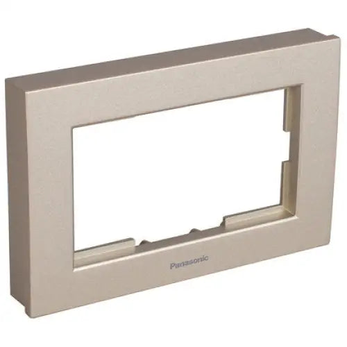FRAME SINGLE FOR DOUBLE CONTACT BRONZE IP20 KARRE+ PANASONIC - Ключове и