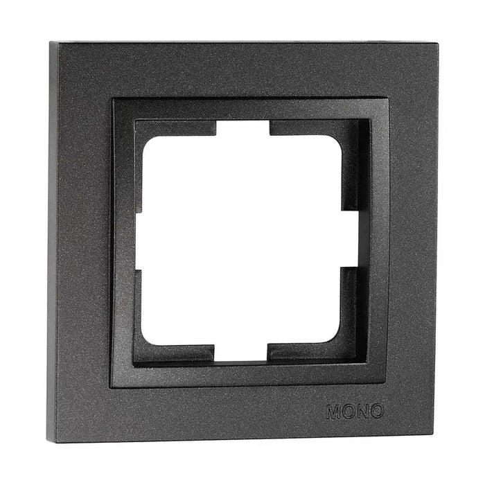 FRAME SINGLE GRAPHITE MONO DESPINA - Ключове и контакти<<<Електроматериали<<<Praktiker&&&Ключове и