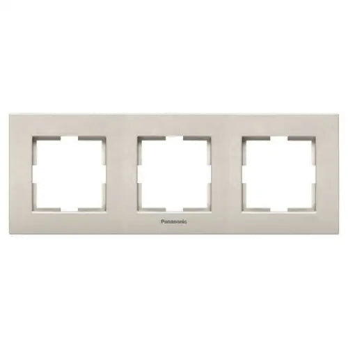 FRAME TRIPLE BRONZE IP20 KARRE+ PANASONIC - Ключове и контакти<<<Електроматериали<<<Praktiker