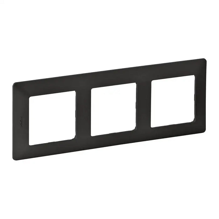 FRAME TRIPLE GRAPHITE LEGRAND VALENA LIFE - Ключове и контакти<<<Електроматериали<<<Praktiker&&&Ключове и