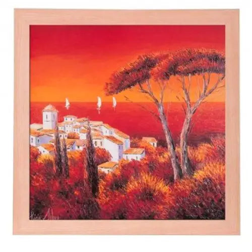 FRAMED REPRODUCTION PICTURE 49X49 CM. LANDSCAPES - Картини<<<Декорации<<<Мебели и интериор<<<Praktiker